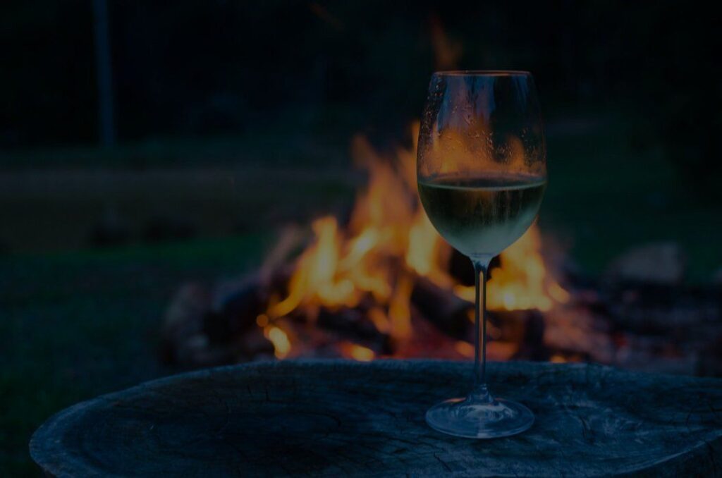 Wine Maven | wine glass outdoors