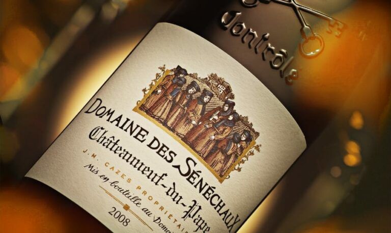 Chateauneuf Du Pape Label