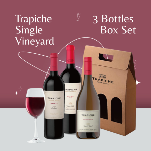 Wine Maven | Trapiche Single Vineyard 3 Bottles Box Set
